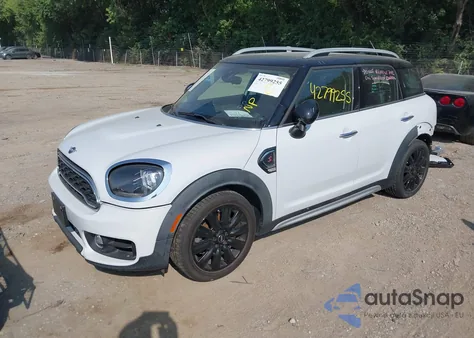 2019 Mini Countryman Cooper S z USA, uszkodzony, nr VIN WMZYT3C55K3E94539